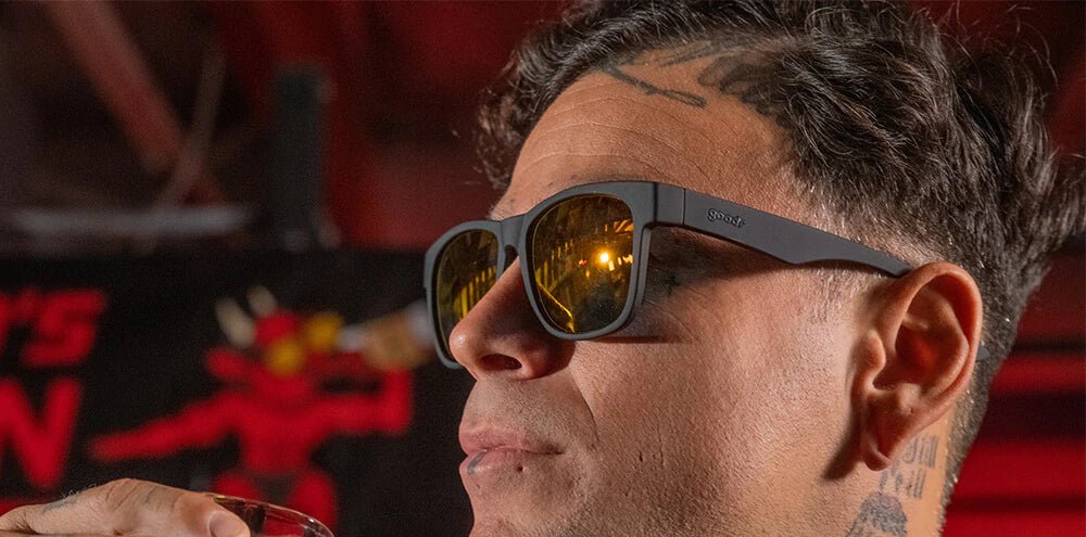 Goodr Sunglasses BAMF Beelzebub's Bourbon Burpees by Goodr