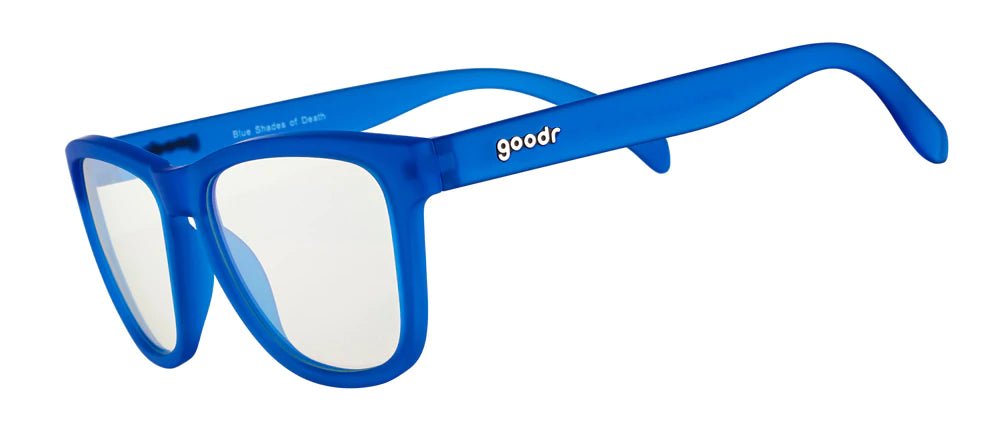 Goodr Sunglasses Blue Shades Of Death by Goodr