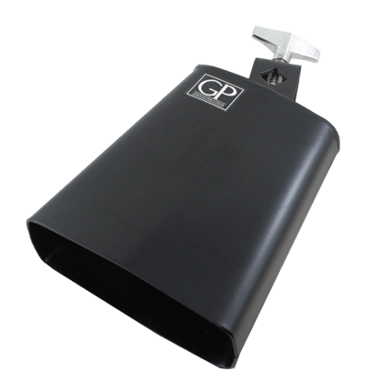 Granite Percussion 5 inch All Metal Cowbell - Black by Yorkville