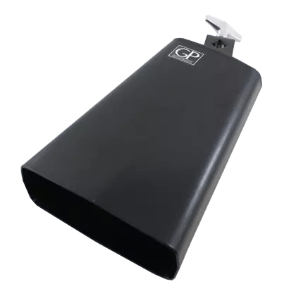 Granite Percussion 7 inch All Metal Cowbell, Black by Yorkville