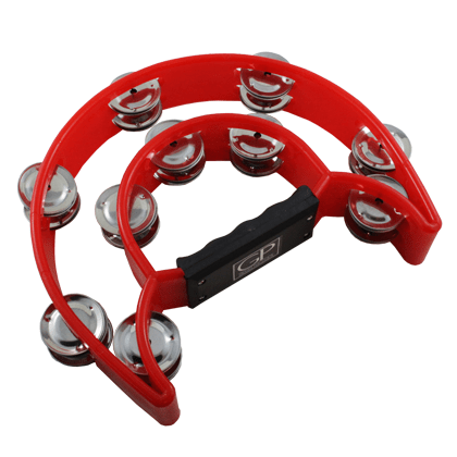Granite Percussion Half Moon Tambourine by Granite Percussion