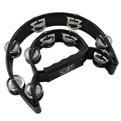 Granite Percussion Half Moon Tambourine by Granite Percussion