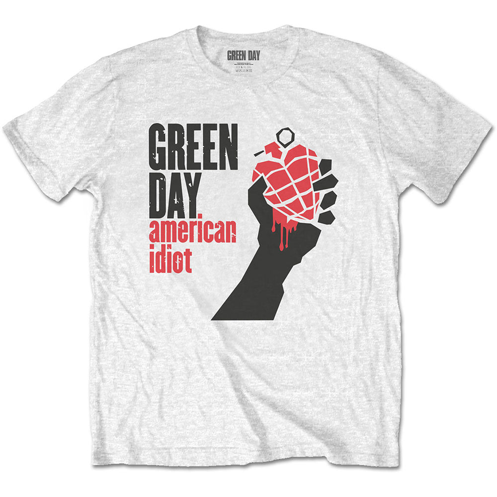 GREEN DAY UNISEX TEE: AMERICAN IDIOT by Rock Off Trade