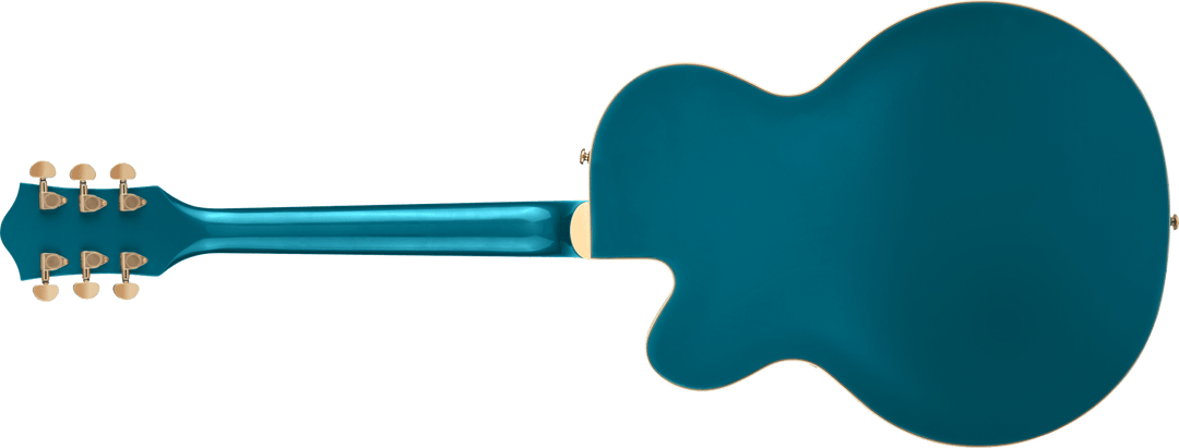 Gretsch G2410TG Streamliner™ Hollow Body Single - Cut with Bigsby® and Gold Hardware, Laurel Fingerboard, Ocean Turquoise by FMIC