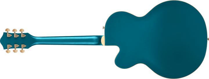 Gretsch G2410TG Streamliner™ Hollow Body Single - Cut with Bigsby® and Gold Hardware, Laurel Fingerboard, Ocean Turquoise by FMIC