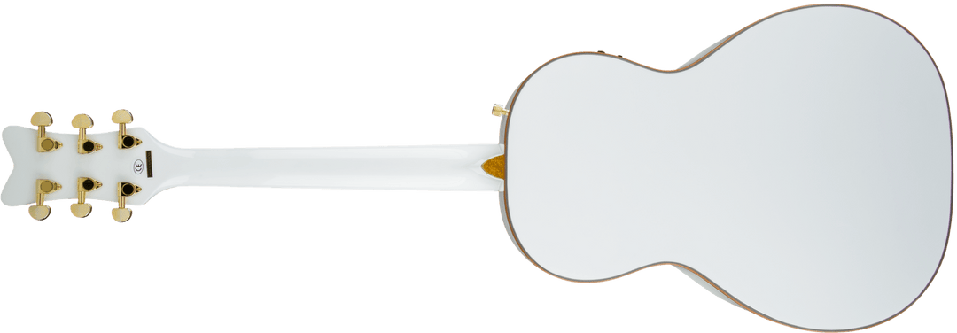 Gretsch G5021WPE Rancher™ Penguin™ Parlor Acoustic/Electric, Fishman® Pickup System, White by FMIC