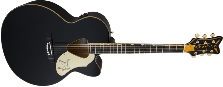 Gretsch G5022CBFE Rancher Falcon Jumbo Cutaway Acoustic/Electric, Fishman Pickups, Black by FMIC