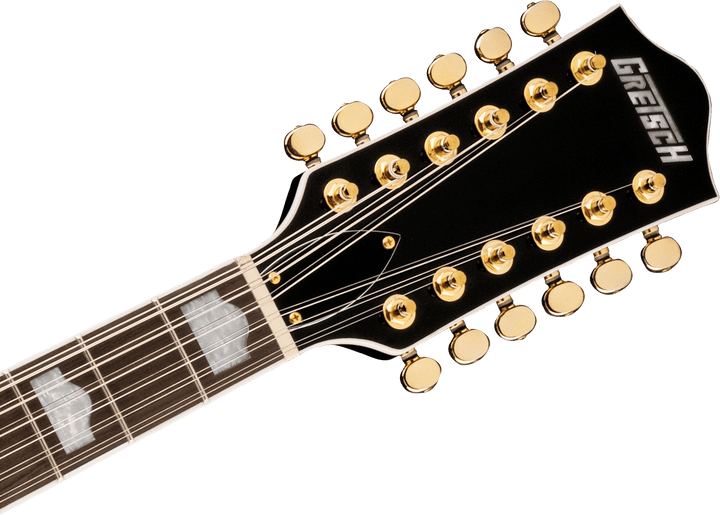 Gretsch G5422G - 12 Electromatic® Classic Hollow Body Double - Cut 12 - String with Gold Hardware, Laurel Fingerboard, Single Barrel Burst by FMIC