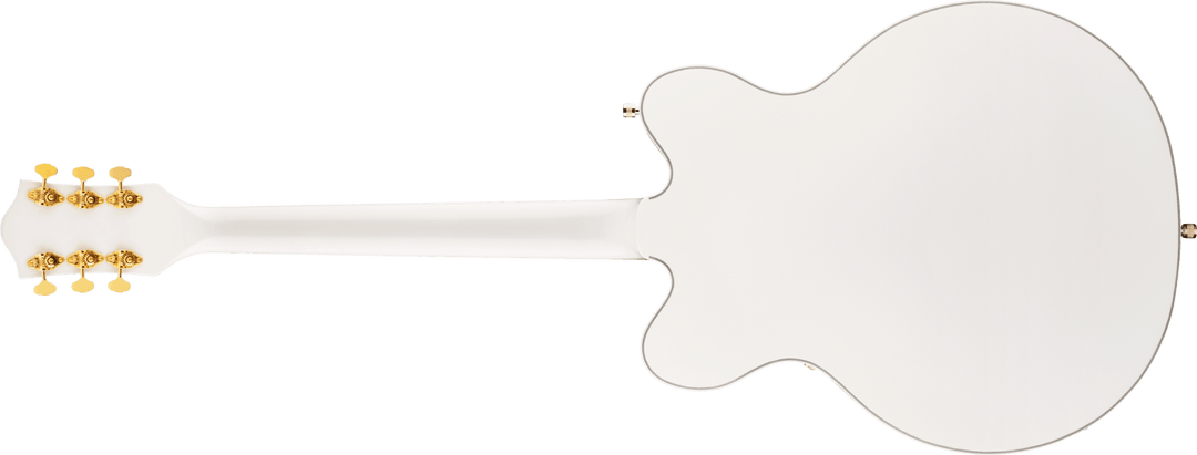 Gretsch G5422TG Electromatic® Classic Hollow Body Double - Cut with Bigsby® and Gold Hardware, Laurel Fingerboard, Snowcrest White by FMIC