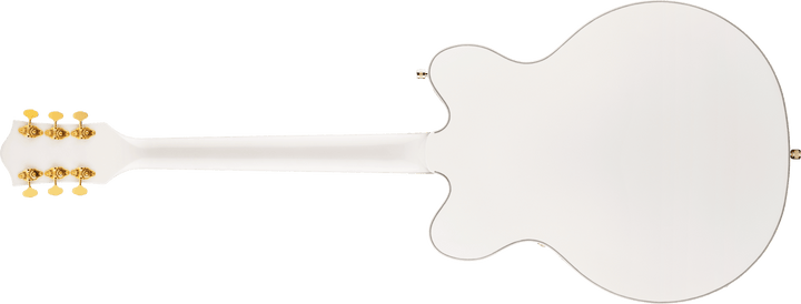 Gretsch G5422TG Electromatic® Classic Hollow Body Double - Cut with Bigsby® and Gold Hardware, Laurel Fingerboard, Snowcrest White by FMIC