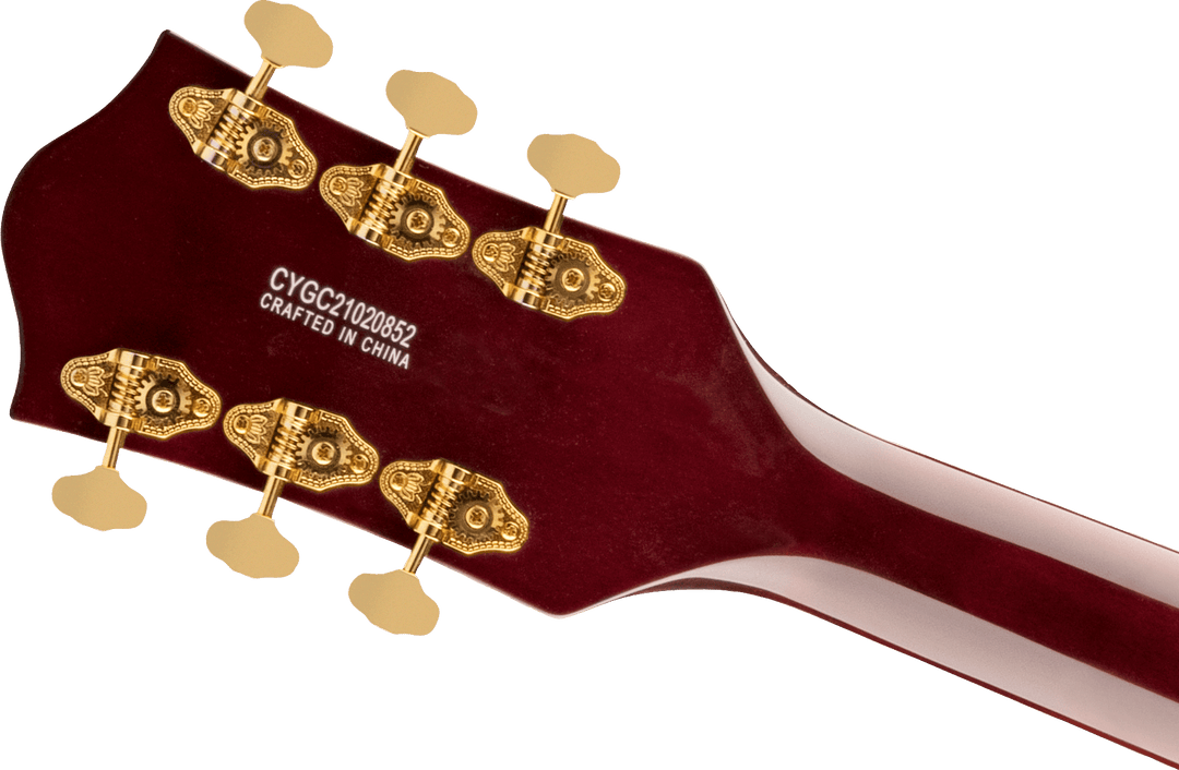 Gretsch G5422TG Electromatic® Classic Hollow Body Double - Cut with Bigsby® and Gold Hardware, Laurel Fingerboard, Walnut Stain by FMIC