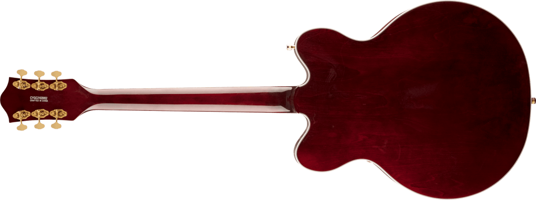 Gretsch G5422TG Electromatic® Classic Hollow Body Double - Cut with Bigsby® and Gold Hardware, Laurel Fingerboard, Walnut Stain by FMIC