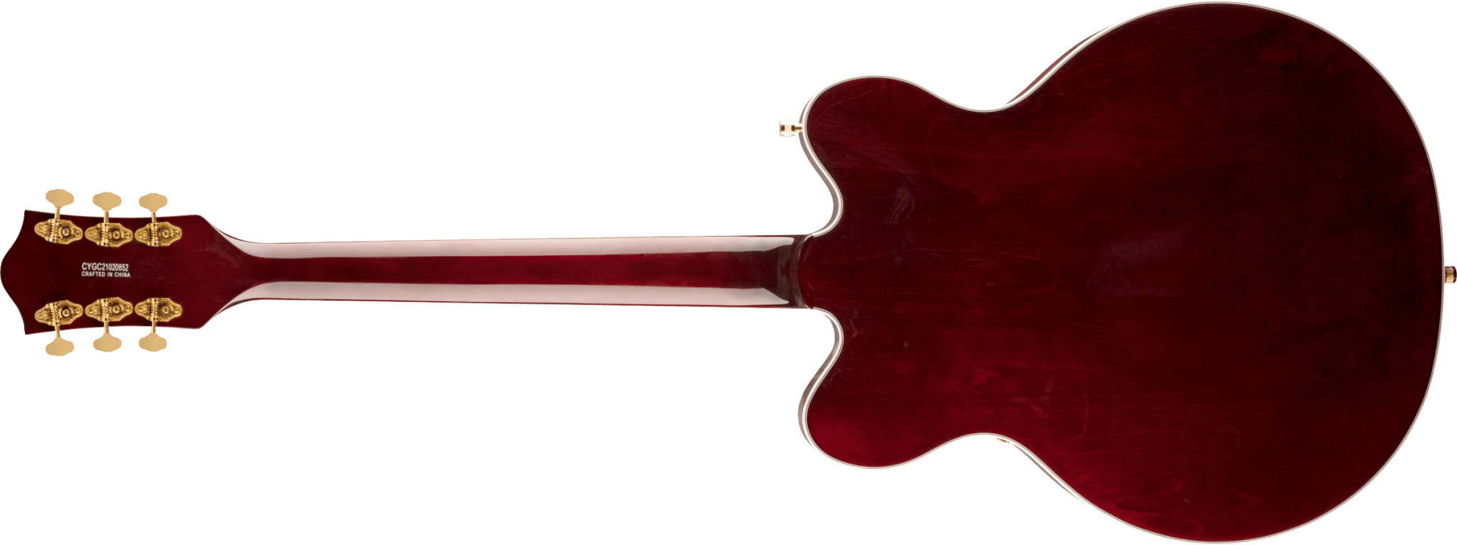 Gretsch G5422TG Electromatic® Classic Hollow Body Double - Cut with Bigsby® and Gold Hardware, Laurel Fingerboard, Walnut Stain by FMIC