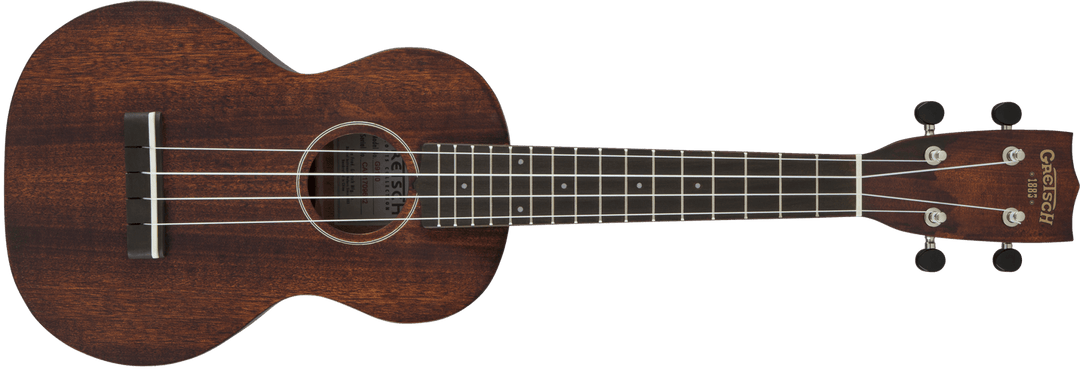 Gretsch G9110 Concert Standard Ukulele with Gig Bag, Ovangkol Fingerboard, Vintage Mahogany Stain by FMIC