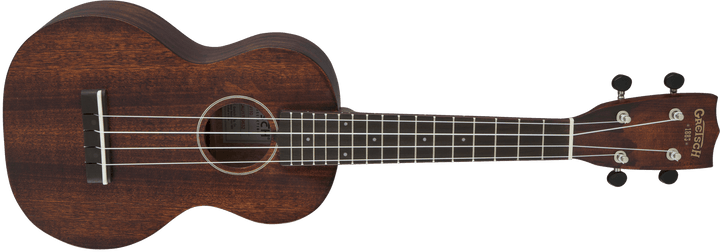 Gretsch G9110 Concert Standard Ukulele with Gig Bag, Ovangkol Fingerboard, Vintage Mahogany Stain by FMIC