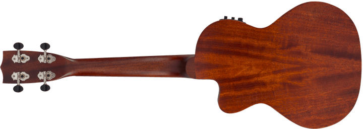 Gretsch G9121 A.C.E. Tenor Ukulele with Gig Bag, Ovangkol Fingerboard, Acoustic - Cutaway - Electric, Fishman® Kula Pickup, Honey Mahogany Stain by FMIC