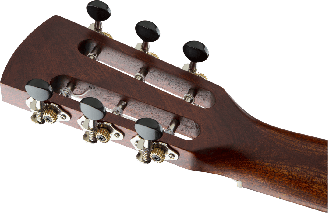 Gretsch G9126 A.C.E. Guitar - Ukulele, Acoustic - Cutaway - Electric with Gig Bag, Ovangkol Fingerboard, Fishman® Kula Pickup, Honey Mahogany Stain by FMIC