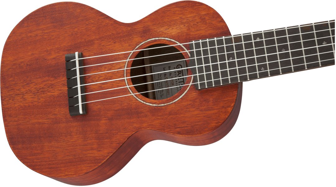 Gretsch G9126 Guitar - Ukulele with Gig Bag, Ovangkol Fingerboard, Honey Mahogany Stain by FMIC