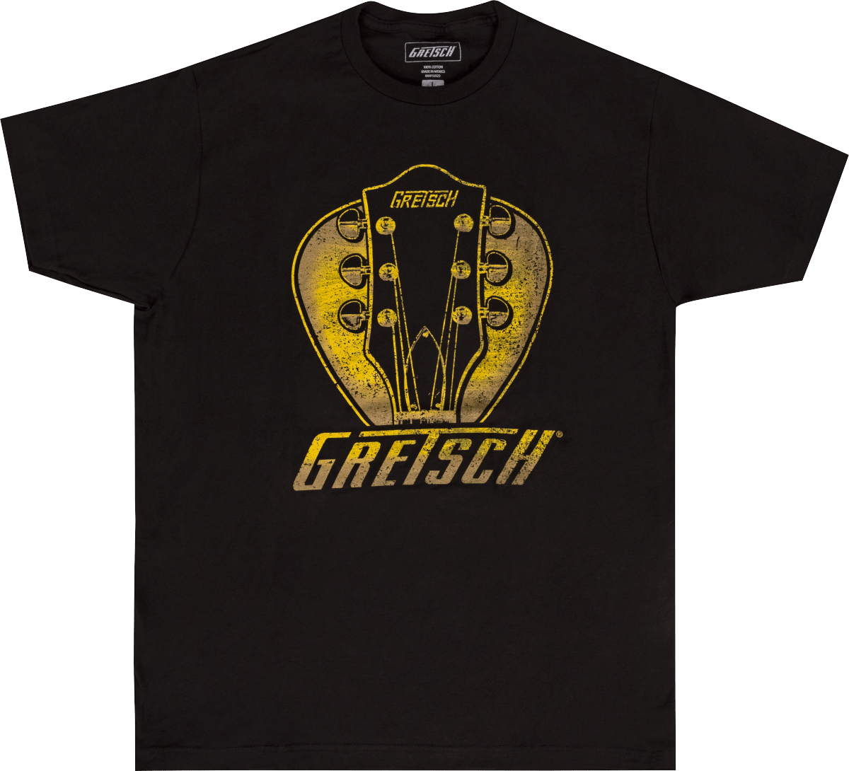 Gretsch® Headstock Pick T-Shirt, Black by FMIC