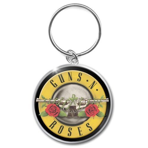 GUNS N' ROSES KEYCHAIN: BULLET (PHOTO - PRINT) by Rock Off Trade