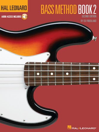 HAL LEONARD BASS METHOD BOOK 2 – 2ND EDITION Book/Online Audio by Hal Leonard