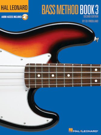HAL LEONARD BASS METHOD BOOK 3 – 2ND EDITION - Book/Online Audio by Hal Leonard