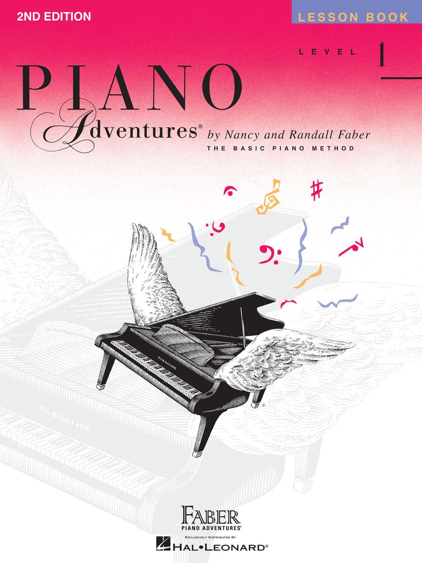 Hal Leonard Faber Piano Adventures® Piano Adventures - Level 1 - Lesson Book - 2nd Edition by Hal Leonard