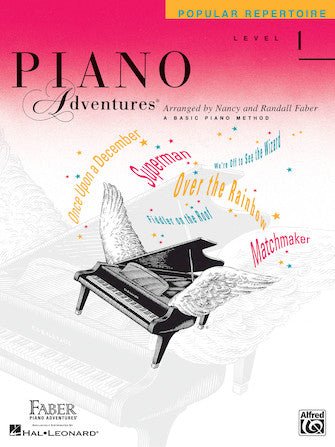 Hal Leonard Faber Piano Adventures® Piano Adventures - Level 1 - Popular Repertoire Book - 2nd Edition by Hal Leonard