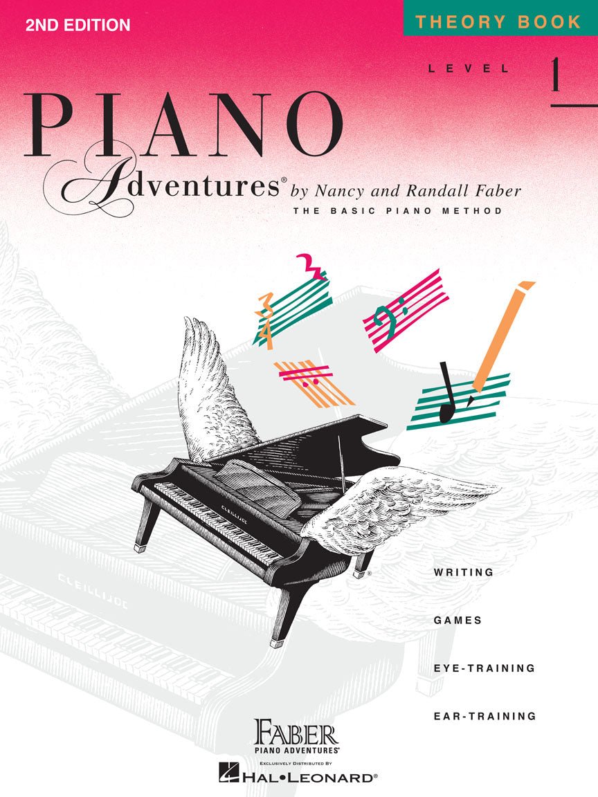 Hal Leonard Faber Piano Adventures® Piano Adventures - Level 1 - Theory Book - 2nd Edition by Hal Leonard