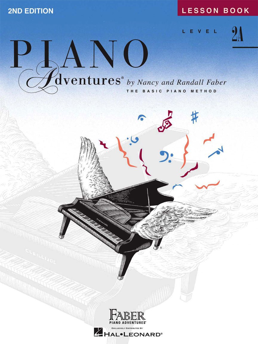 Hal Leonard Faber Piano Adventures® Piano Adventures - Level 2A - Lesson Book - 2nd Edition by Hal Leonard