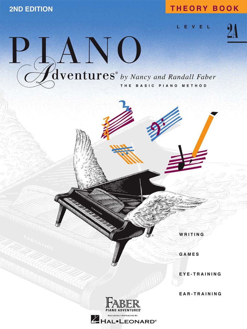 Hal Leonard Faber Piano Adventures® Piano Adventures - Level 2A - Theory Book - 2nd Edition by Hal Leonard