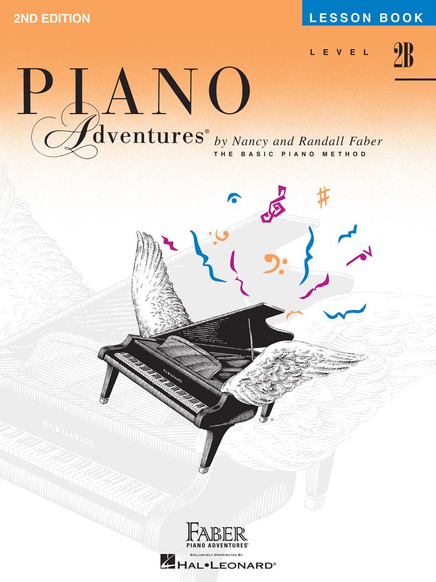 Hal Leonard Faber Piano Adventures® Piano Adventures - Level 2B - Lesson Book - 2nd Edition by Hal Leonard