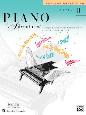 Hal Leonard Faber Piano Adventures® Piano Adventures - Level 3A - Popular Repertoire Book - 2nd Edition by Hal Leonard