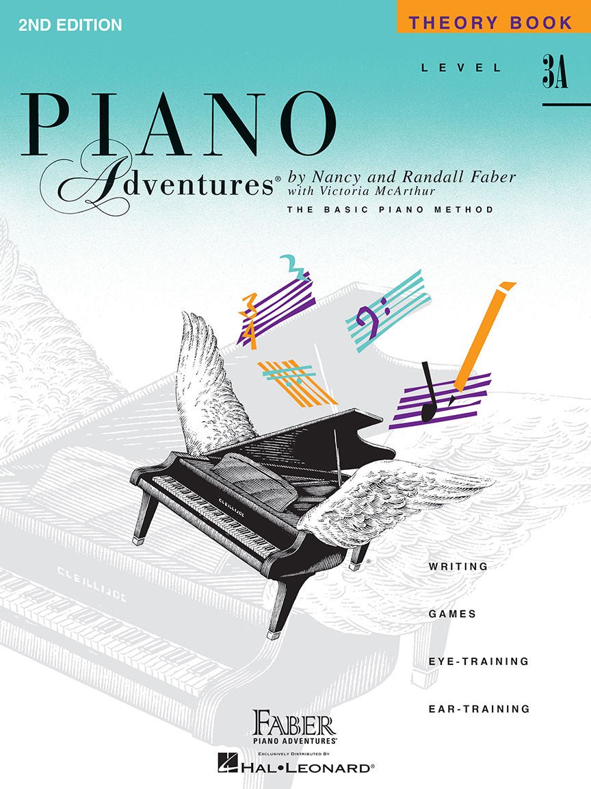 Hal Leonard Faber Piano Adventures® Piano Adventures - Level 3A - Theory Book - 2nd Edition by Hal Leonard