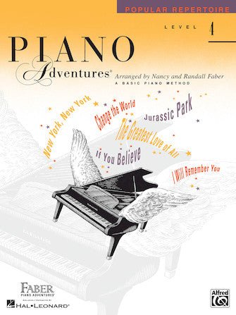 Hal Leonard Faber Piano Adventures® Piano Adventures - Level 4 - Popular Repertoire Book - 2nd Edition by Hal Leonard