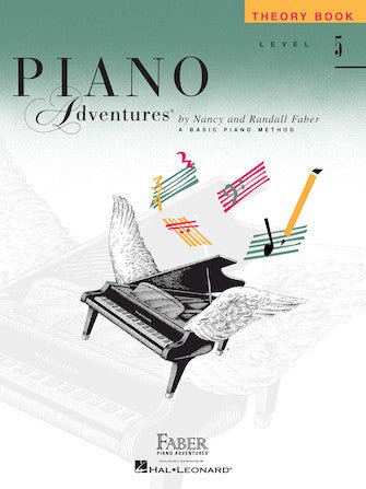 Hal Leonard Faber Piano Adventures® Piano Adventures - Level 5 - Theory Book - 2nd Edition by Hal Leonard