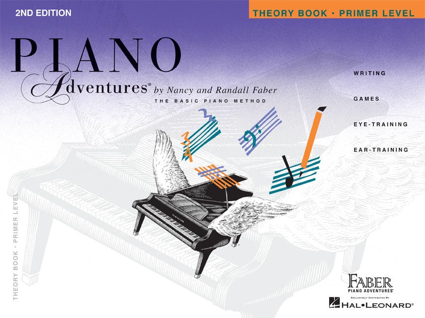 Hal Leonard Faber Piano Adventures® Piano Adventures - Primer Level - Theory Book - 2nd Edition by Hal Leonard