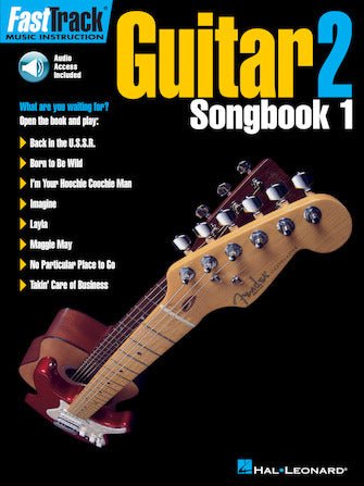 Hal Leonard FASTTRACK GUITAR SONGBOOK 1 – LEVEL 2 by Hal Leonard