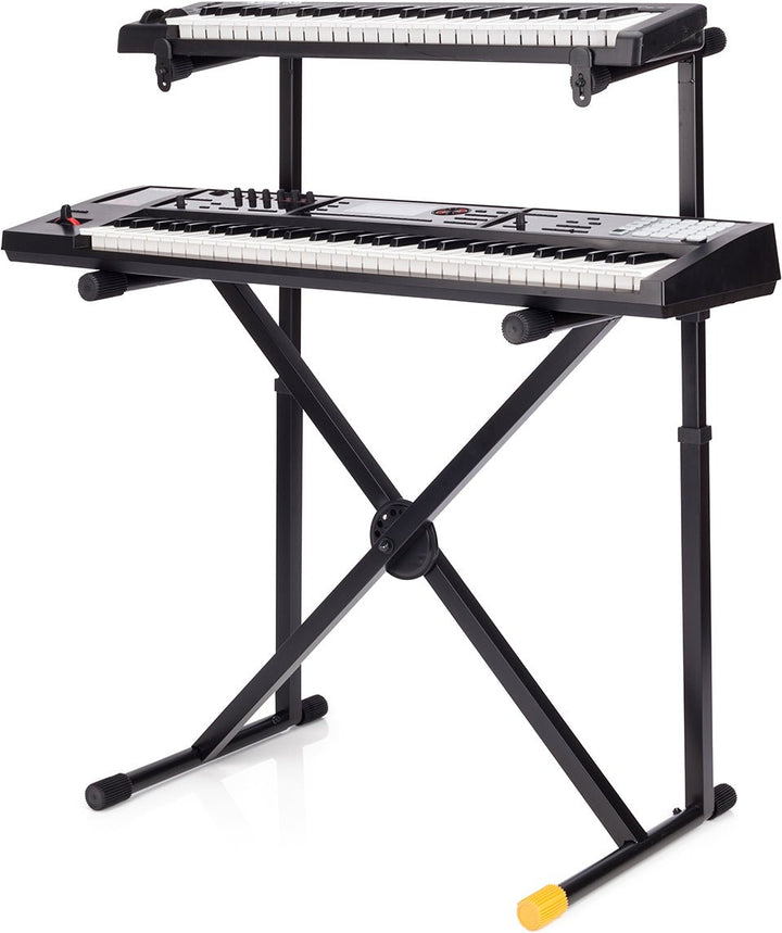 Hercules EZ - LOK Double Tier X - Keyboard Stand by Coast Music