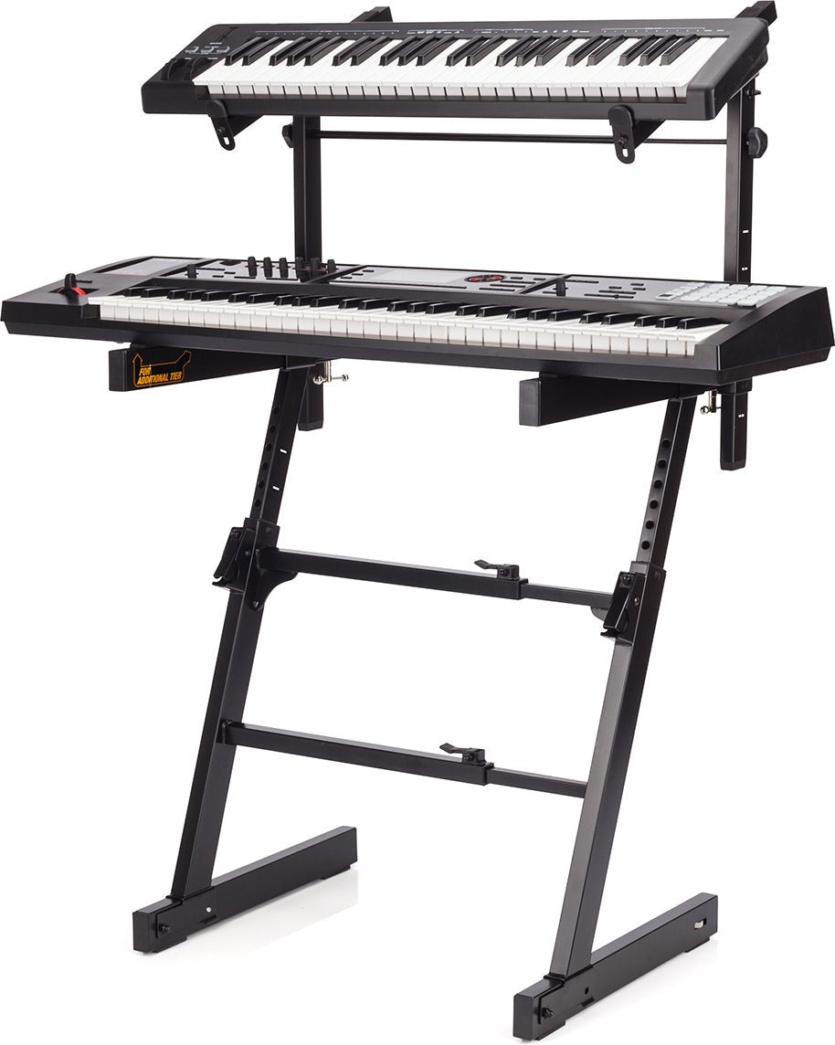 Hercules Upper Rack Arms for KS400/410B Z - Style Auto - Lok Keyboard Stand by Coast Music