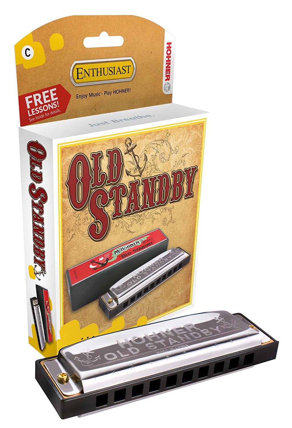 Hohner Harmonica, Old Standby by Coast Music