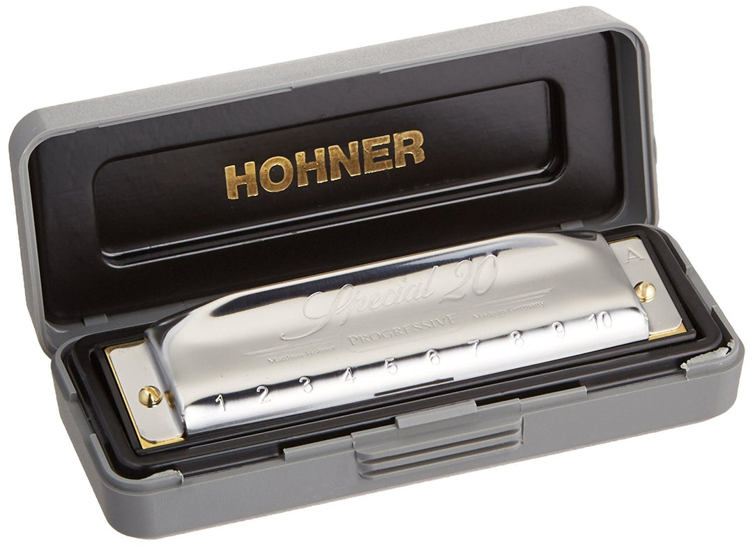 Hohner Special 20 Harmonica 3 Piece Pro Pack keys of G,C,A by Coast Music