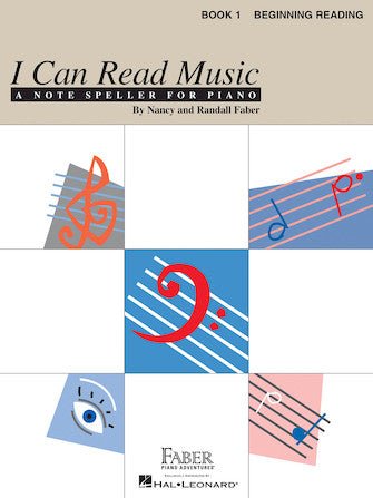 I Can Read Music A Note Speller for Piano – Book 1 by Hal Leonard