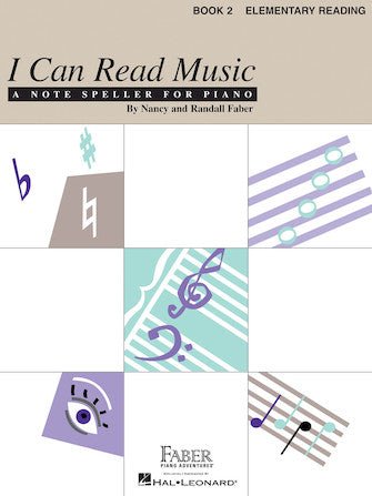 I Can Read Music A Note Speller for Piano – Book 2 by Hal Leonard