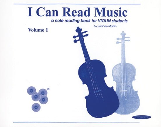 I Can Read Music - Vol. 1 - A note reading book for VIOLIN students by Alfred Publishing