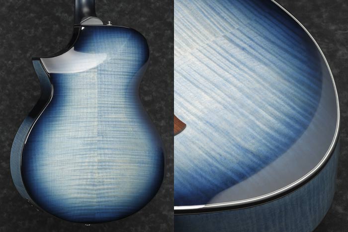 Ibanez AEWC400 Acoustic Guitar Indigo Blueburst by Hoshino