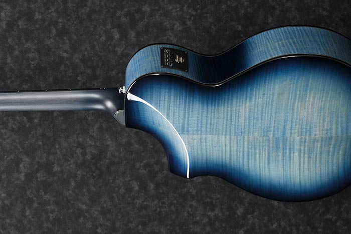 Ibanez AEWC400 Acoustic Guitar Indigo Blueburst by Hoshino