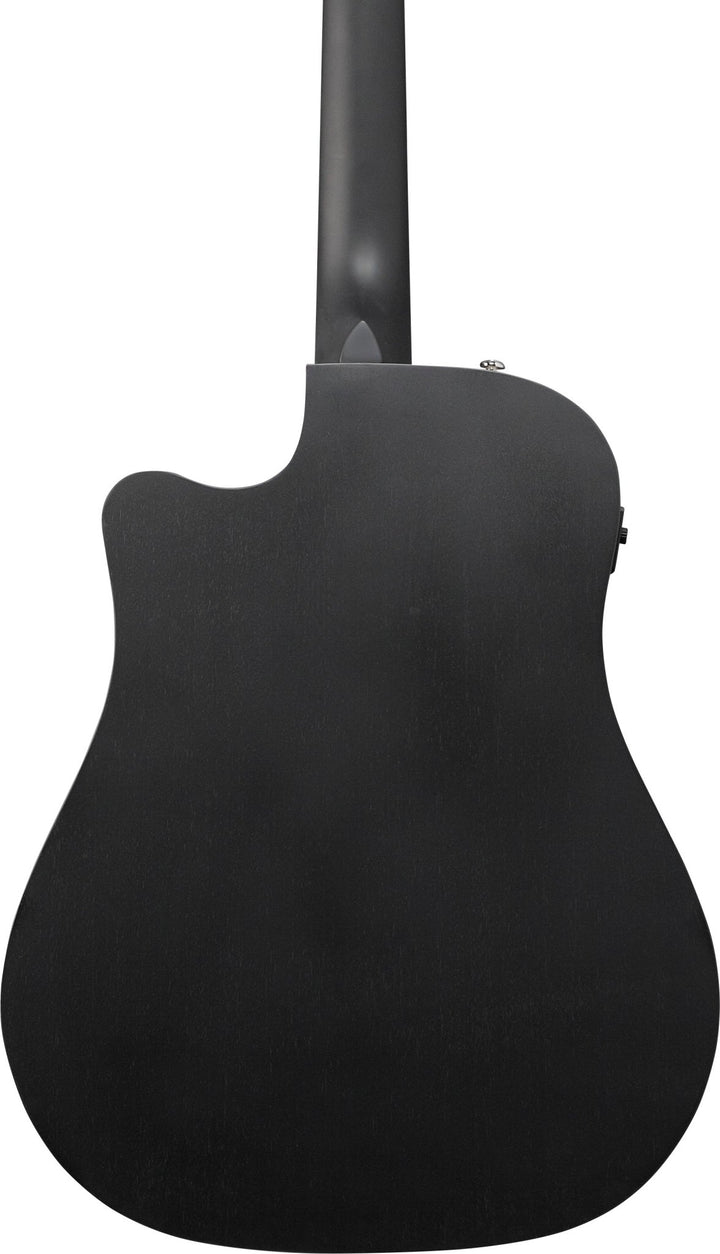 Ibanez Altstar Acoustic Electric Guitar ALT20, Weathered Black Open Pore by Hoshino