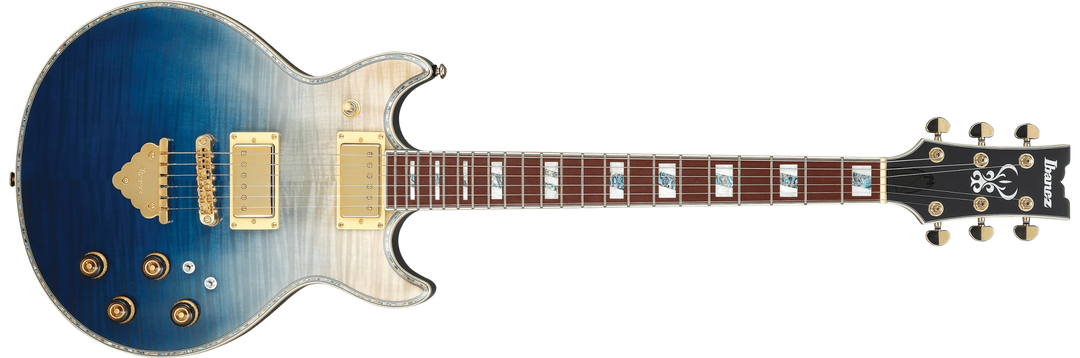 Ibanez AR420TBG AR Standard 6str Electric Guitar, Transparent Blue Gradation by Hoshino