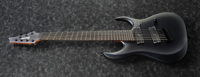 Ibanez Axion Label 7 String RGD71ALMS - BAM Aurora Burst Matte by Hoshino